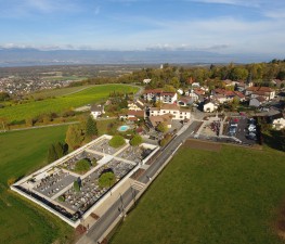 Le chantier vu par drône